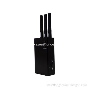 Est-808he3 3g / 2g Portable Cell Phone Signal Jammer / Blocker / Breaker